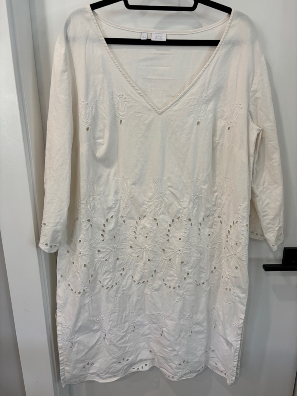Alba Moda Linen/Cotton Dress/Cover Up